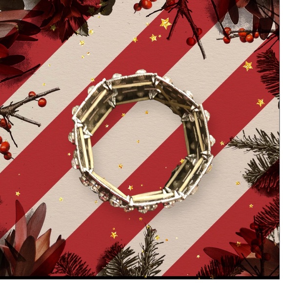 Silver Blingy Stretch Bracelet - Picture 2 of 2